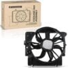 A-Premium Engine Radiator Cooling Fan Assembly Compatible with Select BMW Models - 335i 2007-2013, 335i xDrive 2009-2013, 335is 2011-2013, 335xi 2007-2008, X1 2013-2015, 135i 2008-2013, Z4 2009-2016