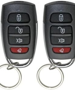Alternative view of Car Alarm Security & Keyless Entry System, Trunk Pop with Two 4-Button Remotes, Car Alarm System, Door Lock/Unlock, Keyless Key Fob