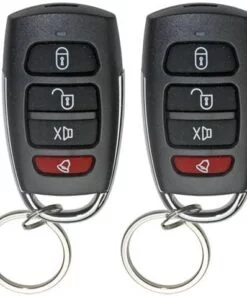 Alternative view of Car Alarm Security & Keyless Entry System, Trunk Pop with Two 4-Button Remotes, Car Alarm System, Door Lock/Unlock, Keyless Key Fob