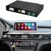 Wireless Carplay Retrofit Kit Decoder  BMW X1/X3/X4/X5/X6 with NBT/ID4 System 2013-2016 Year, F15 F16 F25 F26 F48 F85 F86, Support Android Auto, Mirrorlink, Reverse Camera