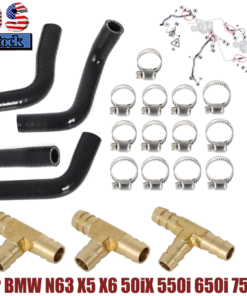 Alternative view of Turbo Coolant Line Repair Hose Kit BMW N63 Upgrade  X5 X6 50iX 550i 650i 750i