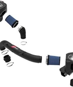 Alternative view of aFe Power Momentum GT Cold Air Intake System w/Pro 5R Filter Fit BMW M3/M4 (G80/82/83) 21-23 L6-3.0L (tt) S58 50-70083R