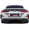 2020-2024 BMW M8 GRAN COUPE F93 AKRAPOVIC TITANIUM EXHAUST SYSTEM WITH CF TIPS