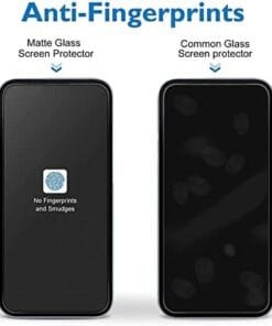 Alternative view of Tempered Glass Screen Protector compatible with BMW X7 I4 2023-2025,9H Hardness Shock Resistant,Idrive 8 Operating System Curved Display