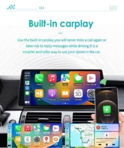 Alternative view of 10.33" Android 12 Car GPS Stereo Multimedia For BMW X5 E70 X6 E71 CCC Carplay BT