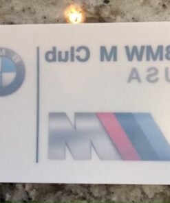 Alternative view of BMW M Decal Sticker M2 M3 M4 M5