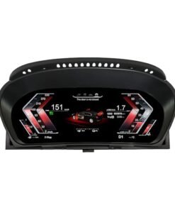 Digital Dash, Automotive Replacement Instrument Panel Gauges, Speedometer Instrument Cluster Replacement for BMW X6 E71 CCC CIC, Digital Cluster Instrument Speedometer - 12.3 inch : Automotive