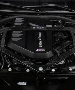Alternative view of Dinan D180-0015 G8x Series Strut Tower Brace - Carbon Fiber - Gloss Finish
