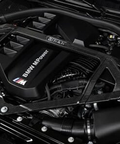Dinan D180-0015 G8x Series Strut Tower Brace - Carbon Fiber - Gloss Finish - Image 4
