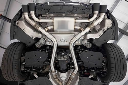 Dinan D660-0098 Axle-Back Exhaust Kit (Valved) - Stainless Steel - Black Tips : Automotive - Image 6